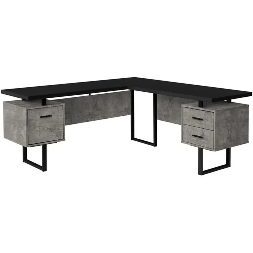 Desk Setup For Office - Bureau d'ordinateur en forme de L