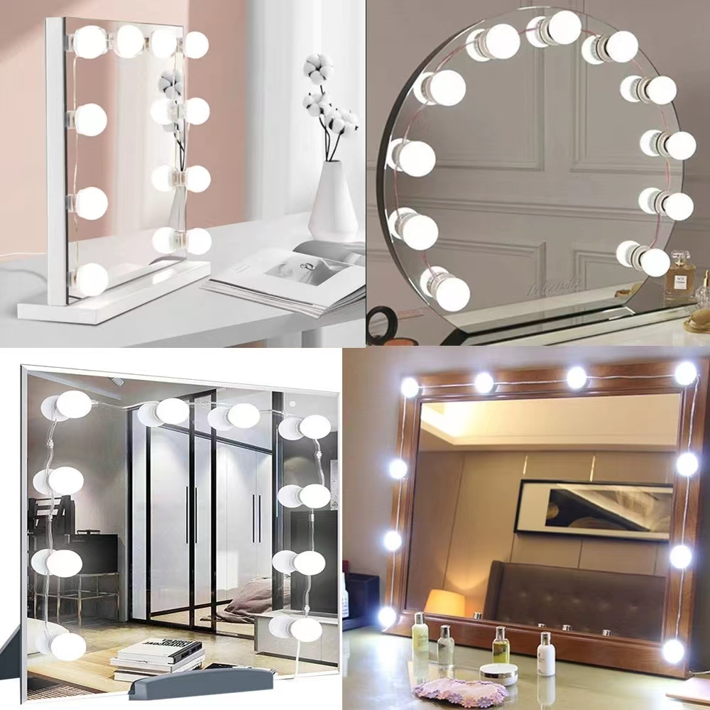Desk Setup Modern - Ampoules de maquillage pour miroir de