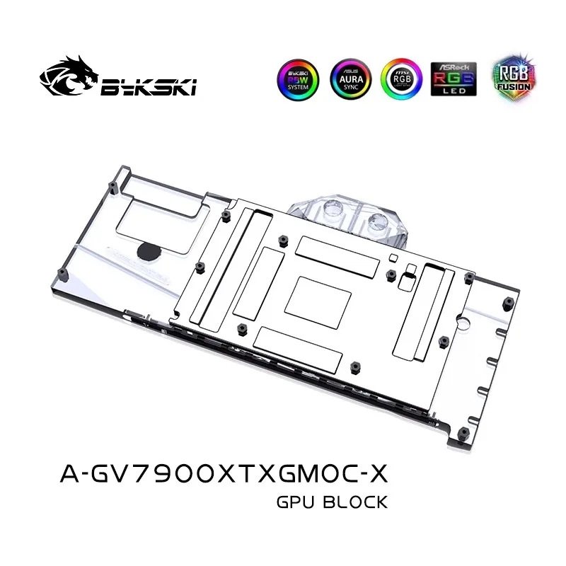 Amd Vga Rx 7900 Xtx - Bykski A-GV7900XTXGMOC-X bloc d'eau utilisé pour