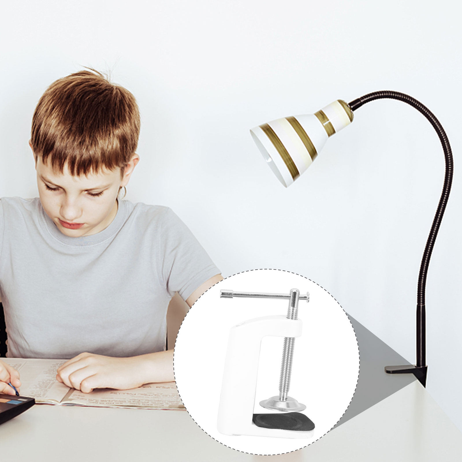 Desk Setup For Office - Pince de fixation cantilever robuste pour