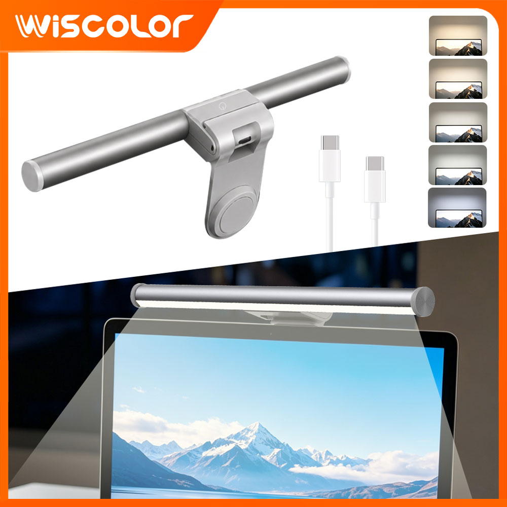 Desk Setup For Office - Barre lumineuse LED RGBIC pour moniteur,