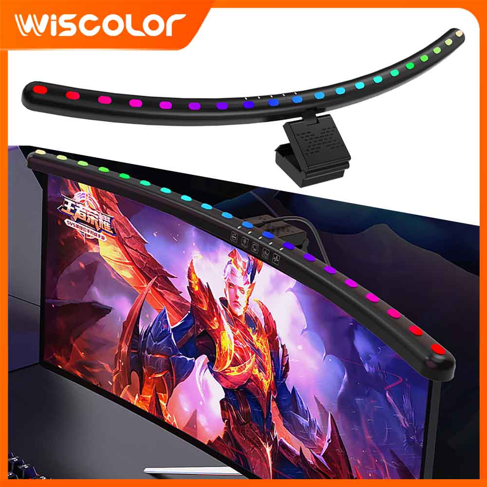Barre lumineuse RGB pour monit - Desk Setup For Office avis et prix