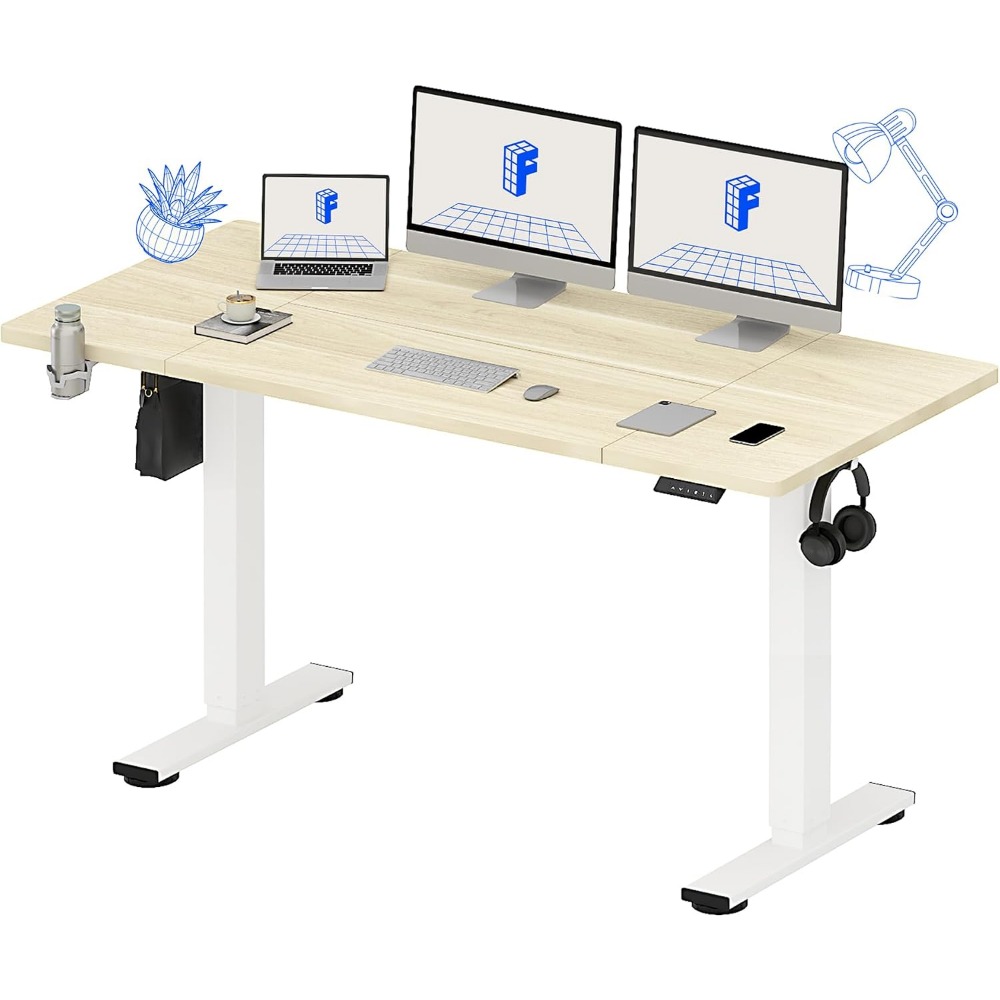 FLEXISPOT Bureau debout électr - Desk Setup For Office avis et prix