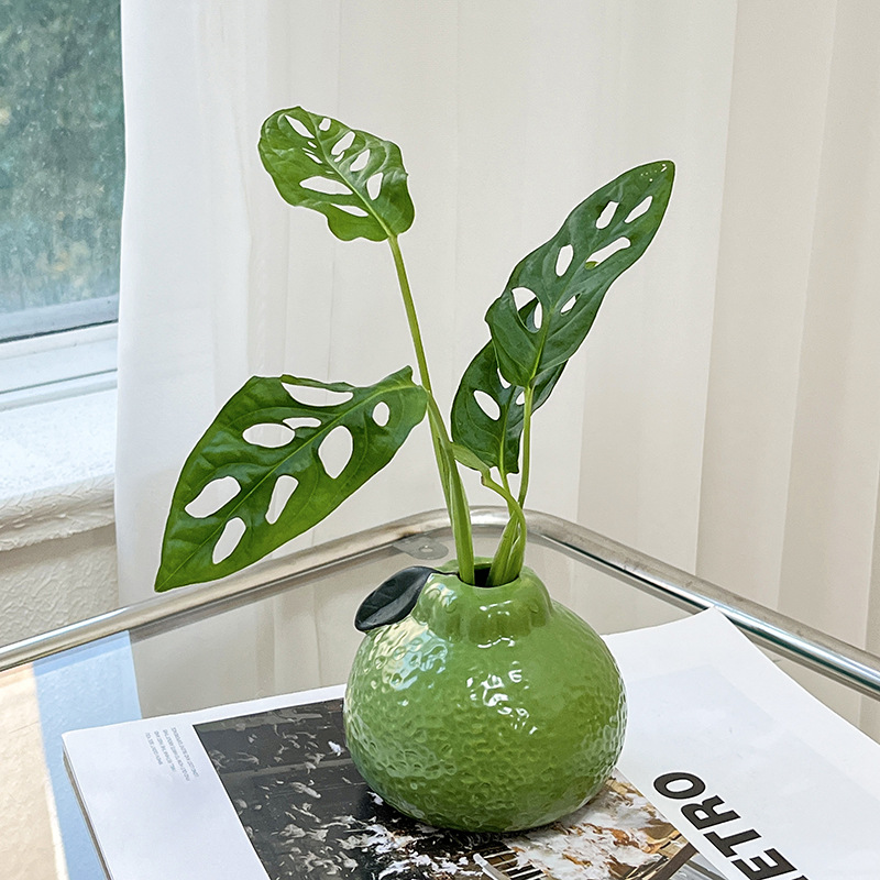 Vase en plastique, vase vert-o - Desk Setup Green avis et prix