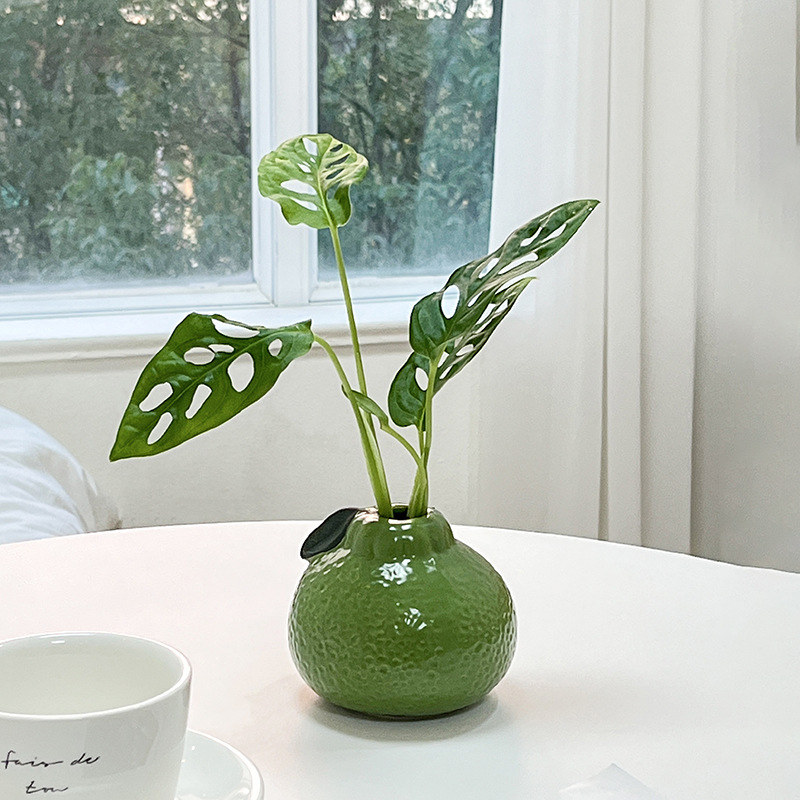 Vase en plastique, vase vert-o - Desk Setup Green avis et prix