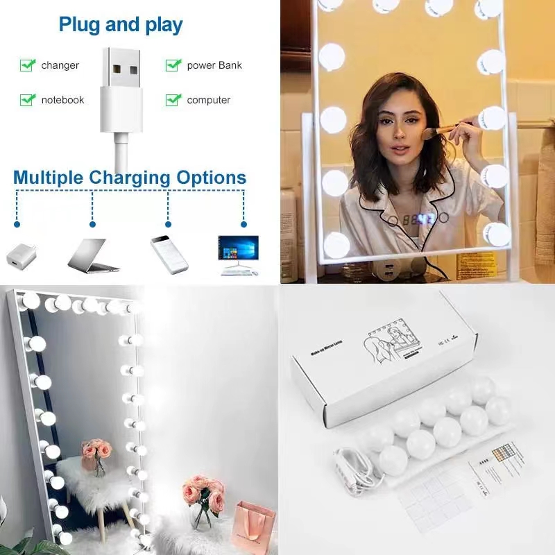 Ampoules de maquillage pour mi - Desk Setup Modern avis et prix