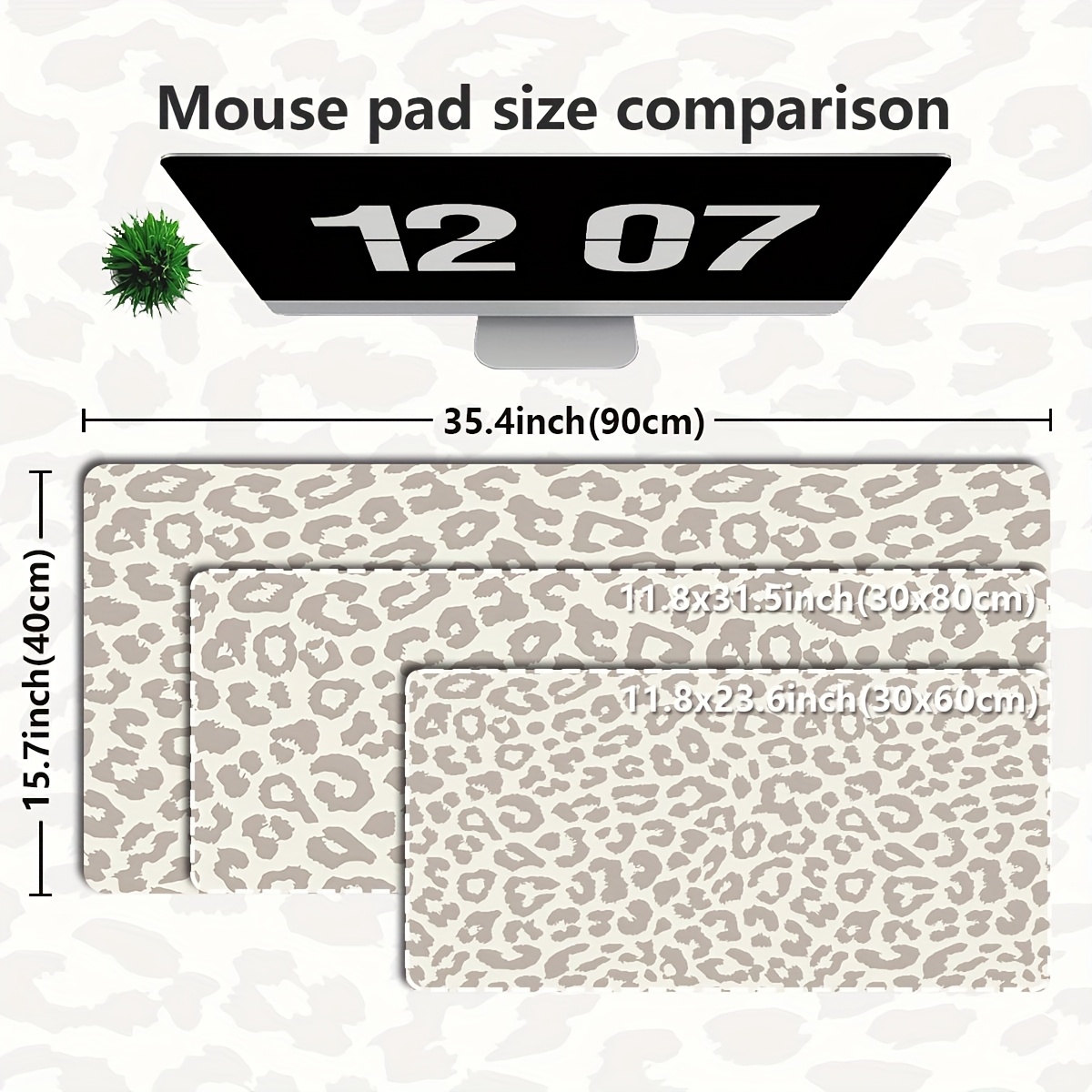 Tapis de souris extensible bei - Desk Setup Beige avis et prix