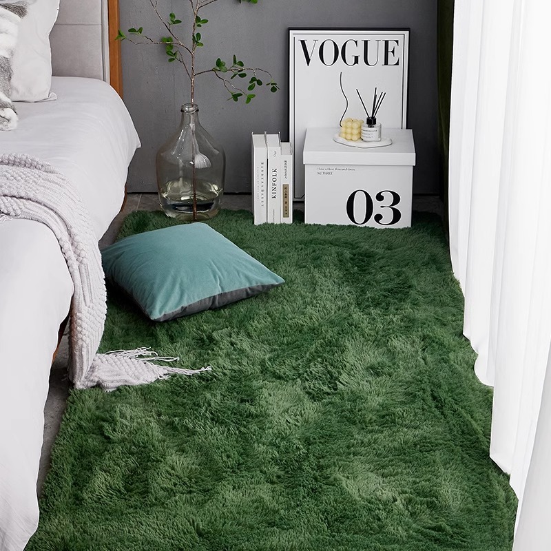 Tapis vert luxueux pour chambr - Desk Setup Green avis et prix