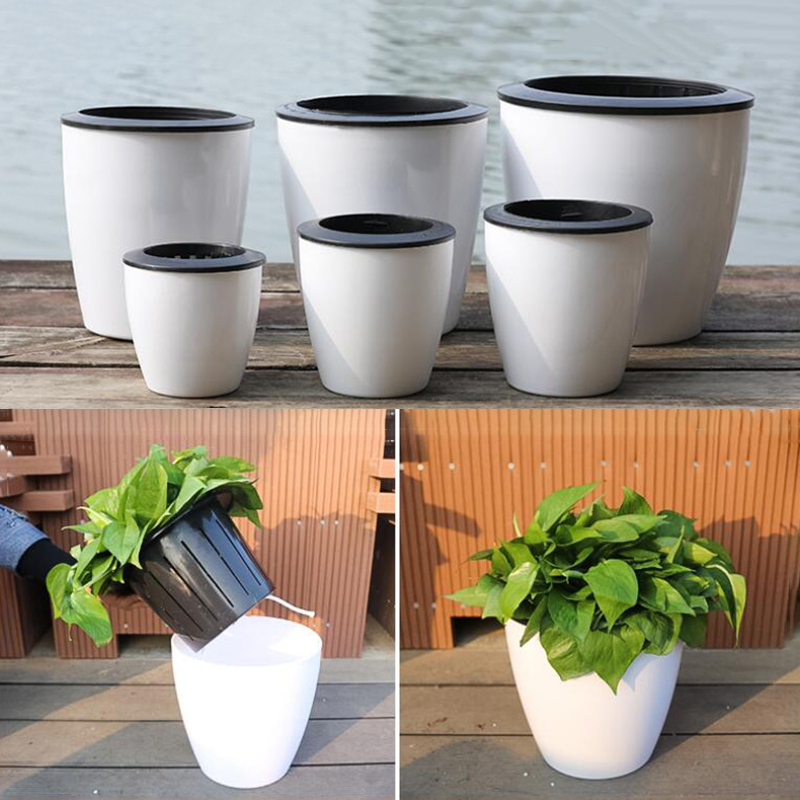 Pot de fleurs automatique Lazy - Desk Setup Green avis et prix