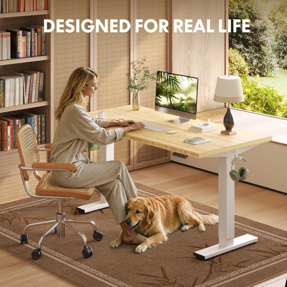 FLEXISPOT Bureau debout en bam - Desk Setup For Office avis et prix